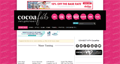 Desktop Screenshot of cocoafab.com